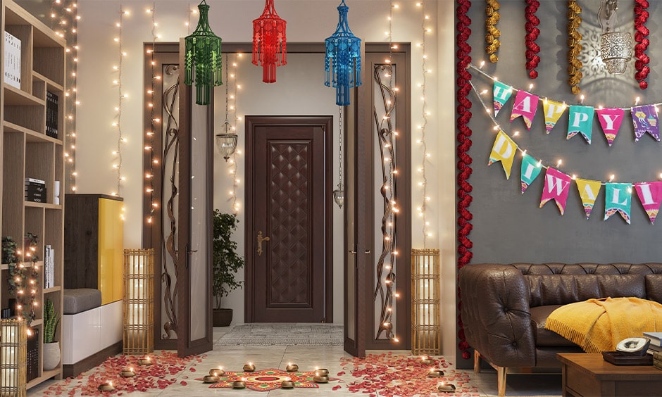 Distinct ways to spruce up your home with Diwali decoration